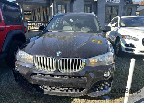 2017 BMW X3 Sdrive28I from USA, damaged, VIN 5UXWZ7C34H0X42863